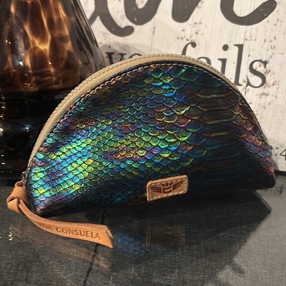 Consuela Handbags - Consuela Sirena Large Domed Cosmetic Bag.